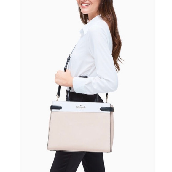 ✨NWT✨Kate Spade Staci Colorblock Satchel✨ - Picture 2 of 7